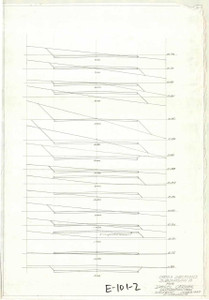 Cross Sections Subdivision A for Street Daniel Cernak  Easthampton E-101-2 - Map (Digital Download Copy)