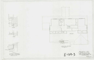 Residence for Clarence W. Howe West Deerfield E-109-3 - Map (Digital Download Copy)