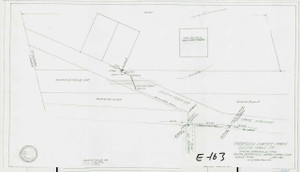 Proposed Water Main South Main St. South Deerfield E-163 - Map (Digital Download Copy)