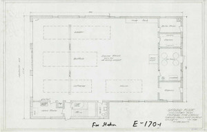 Ground Floor Preliminary Plan Proposed Fire Station Montague E-170-1 - Map (Digital Download Copy) Ground Floor Preliminary Plan Proposed Fire Station Montague E-170-1 - Map (Digital Download Copy)