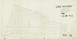 Oak Heights (tracing) Montague FP-72 - Map (Digital Download Copy) Oak Heights (tracing) Montague FP-72 - Map (Digital Download Copy)