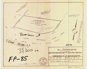 33,300 SF to be converted to WMECO Gill Gill FP-85 - Map (Digital Download Copy) 33,300 SF to be converted to WMECO Gill Gill FP-85 - Map (Digital Download Copy)