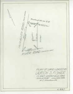 Fisher, Ulrick Deerfield L-227 - Map (Digital Download Copy) Fisher, Ulrick Deerfield L-227 - Map (Digital Download Copy)