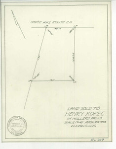 Kopec, Henry  (sold to) Montague RL-219 - Map (Digital Download Copy) Kopec, Henry  (sold to) Montague RL-219 - Map (Digital Download Copy)
