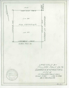 Millers Falls Co to Ed Koch Montague RL-311 - Map (Digital Download Copy)