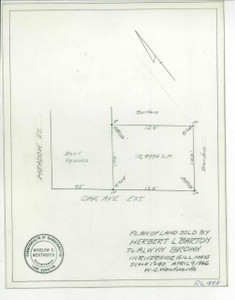 Barton, Herbert to A.Brown Gill RL-498 - Map (Digital Download Copy) Barton, Herbert to A.Brown Gill RL-498 - Map (Digital Download Copy)