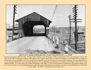 McClellan Farm Road, East Derrfield - ca 1940 - April 2014 Railroad Calendar Picture