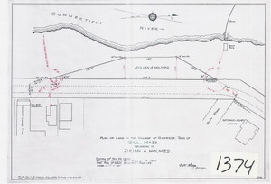 Julian A. Holmes - Land in Riverside near Dam Gill 1374 - Map Reprint Julian A. Holmes - Land in Riverside near Dam Gill 1374 - Map Reprint