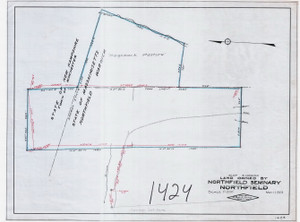 Northfield Sem Hogsback Pasture Northfield 1424 - Map Reprint Northfield Sem Hogsback Pasture Northfield 1424 - Map Reprint