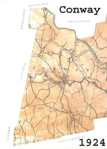 Conway 1924 - Old Town Map -