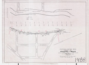 Water Main - Forest St - Millers Falls Erving 1488 - Map Reprint Water Main - Forest St - Millers Falls Erving 1488 - Map Reprint