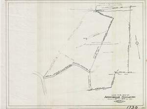 Archibald MacLeish - Land to be Sold Conway 1730 - Map Reprint Archibald MacLeish - Land to be Sold Conway 1730 - Map Reprint