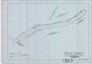 Gulf Road, proposed relocation of part of Northfield 1823 - Map Reprint Gulf Road, proposed relocation of part of Northfield 1823 - Map Reprint