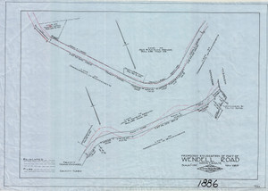 Wendell Rd. proposed relocation of part of LO Montague 1886 - Map Reprint Wendell Rd. proposed relocation of part of LO Montague 1886 - Map Reprint