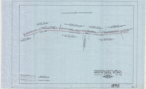 Mountain Road prop. relocation of part of Erving 1890 - Map Reprint Mountain Road prop. relocation of part of Erving 1890 - Map Reprint
