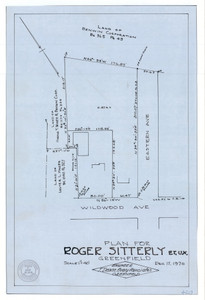 Roger Sitterly - Wildwood - Eastern Aves Greenfield 4219 - Map Reprint Roger Sitterly - Wildwood - Eastern Aves Greenfield 4219 - Map Reprint