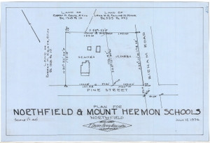 Northfield - Mt. Hermon Schools Birnam Pine Northfield 4271 - Map Reprint Northfield - Mt. Hermon Schools Birnam Pine Northfield 4271 - Map Reprint