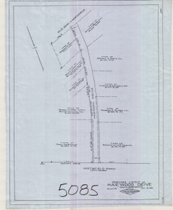 Town of Bernardston Harwood Drive LO Bernardston 5085 - Map Reprint