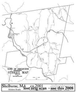 Shelburne 2003 - Old Town Map Reprint
