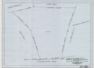 Nord Bowlen, Et. Ux Greenfield 5150 - Map Reprint Nord Bowlen, Et. Ux Greenfield 5150 - Map Reprint