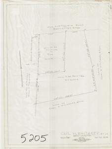 Carl H. Whitakar, et ux Bernardston 5205 - Map Reprint Carl H. Whitakar, et ux Bernardston 5205 - Map Reprint