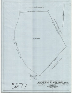 Joseph P. Krejmas, Et Ux 5.1 ac Gill 5277 - Map Reprint Joseph P. Krejmas, Et Ux 5.1 ac Gill 5277 - Map Reprint