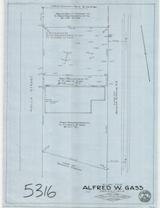 Alfred W. Gass Wells St Greenfield 5316 - Map Reprint Alfred W. Gass Wells St Greenfield 5316 - Map Reprint