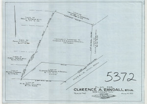 Clarence A. Randall ET.UX   Huckle Hill RD  2.41ac Bernardston 5372 - Map Reprint