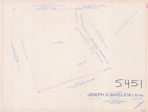 Joseph S. Waseleski Et. Ux Poplar Mt Rd 1.14 Ac Erving 5451 - Map Reprint Joseph S. Waseleski Et. Ux Poplar Mt Rd 1.14 Ac Erving 5451 - Map Reprint