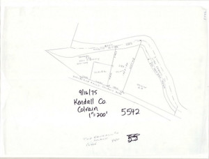 The Kendall Co. on Shelburne Falls - Colrain Rd. - Subdiv?? Colrain 5542 - Map Reprint The Kendall Co. on Shelburne Falls - Colrain Rd. - Subdiv?? Colrain 5542 - Map Reprint