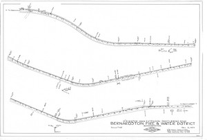 Water Main Extention - Brattleboro Road Bernardston 6006 - Map Reprint