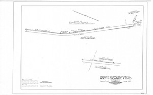 North Orange Road  Orange 6065 - Map Reprint
