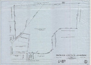 Patricia Lincoln Johnson Winchester Rd Warwick 6489 - Map Reprint Patricia Lincoln Johnson Winchester Rd Warwick 6489 - Map Reprint