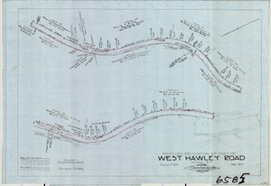 West Hawley Road @ Forge Hill Road County Road Hawley 6585 - Map Reprint West Hawley Road @ Forge Hill Road County Road Hawley 6585 - Map Reprint