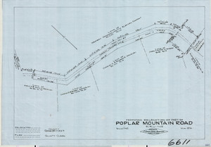 Poplar Mountain Road County Road Erving 6611 - Map Reprint Poplar Mountain Road County Road Erving 6611 - Map Reprint