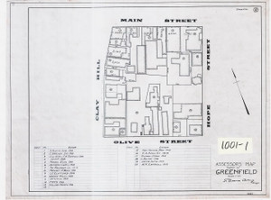 Assessors Maps    Sample Miscelaneous 1001-1 - Map Reprint
