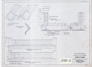 Keyup Brook Bridge Proposed Erving 1080-2 - Map Reprint Keyup Brook Bridge Proposed Erving 1080-2 - Map Reprint