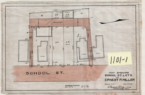 E.P. Miller Lots W. Side School St. Greenfield 1101-1 - Map Reprint E.P. Miller Lots W. Side School St. Greenfield 1101-1 - Map Reprint