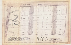L.C. Pratt Subdivision Shel. Rd. w markups Greenfield 1174-2 - Map Reprint L.C. Pratt Subdivision Shel. Rd. w markups Greenfield 1174-2 - Map Reprint