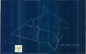 Green River Cemetery - Greenfield 1707-03 - Map Reprint