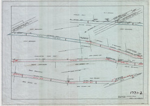 "Road from Stillwater to Conway Road" (2 sheets) LO Deerfield 1771-2 - Map Reprint "Road from Stillwater to Conway Road" (2 sheets) LO Deerfield 1771-2 - Map Reprint