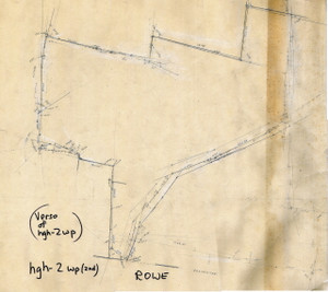 Land in Rowe belonging to Albert Day Verso - Map Reprint Land in Rowe belonging to Albert Day Verso - Map Reprint