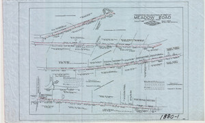 Meadow Road relocation of part of - Sunderland 1880-1 - Map Reprint Meadow Road relocation of part of - Sunderland 1880-1 - Map Reprint