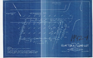 Clayton A. Plumb Lot (Jenny Gas Sta) Contour Data + Lot Greenfield 1942-1 - Map Reprint Clayton A. Plumb Lot (Jenny Gas Sta) Contour Data + Lot Greenfield 1942-1 - Map Reprint