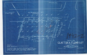 Clayton A. Plumb Lot (Jenny Gas Sta) Contour Data + Lot Greenfield 1942-2 - Map Reprint Clayton A. Plumb Lot (Jenny Gas Sta) Contour Data + Lot Greenfield 1942-2 - Map Reprint