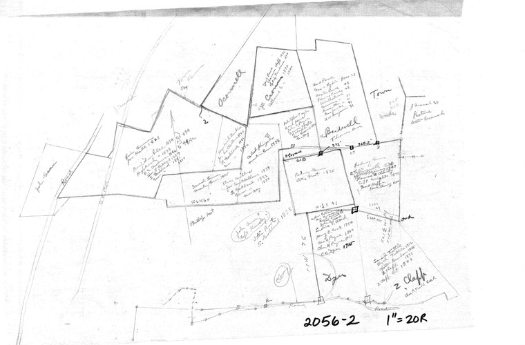 William F. Gibbs - Deed Data Montague 2056-2 - Map Reprint