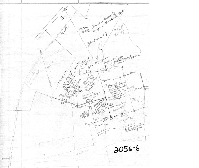 William F. Gibbs - Deed Data Montague 2056-6 - Map Reprint