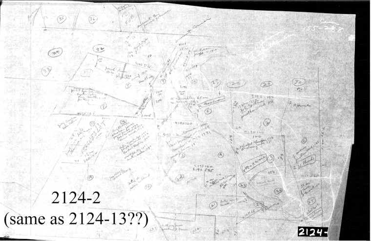Town of Buckland Deed Data   Spragues Lot Etc Buckland 2124-2 - Map Reprint