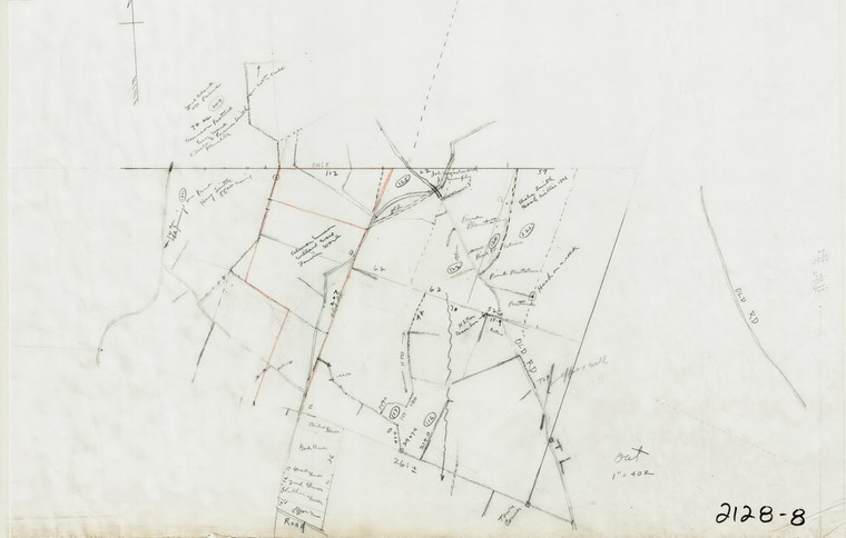 Deed Data Cobbet Grant (Kibbee Wyman)   Buckland 2128-8 - Map Reprint