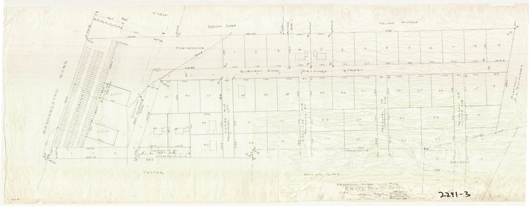 Proposed Subdivision  Greenfield 2241-3 - Map Reprint